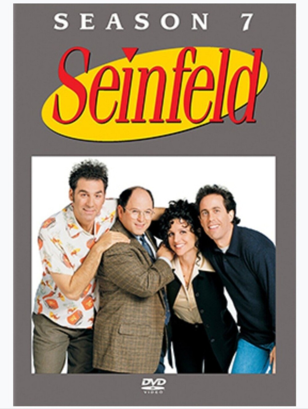 Seinfeld Season 7 DVD - White/Yellow/Red Cover